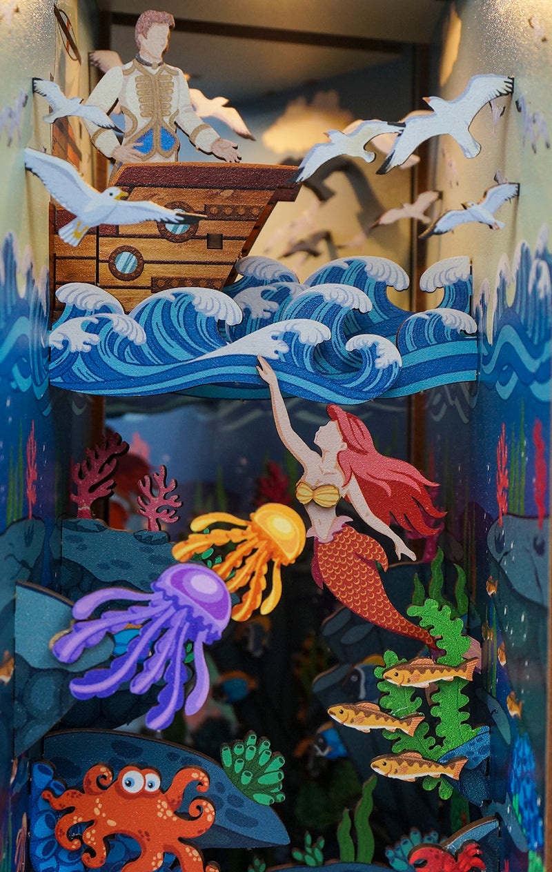 Tonecheer Book Nook The Little Mermaid TQ112